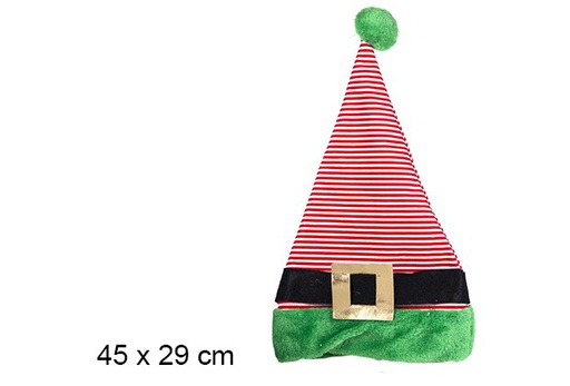 [107409] Christmas elf hat 45x29 cm  