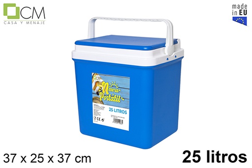 [102963] Geladeira azul 25 l.