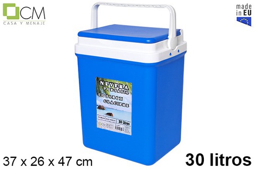 [102962] Blue icebox 30 l.