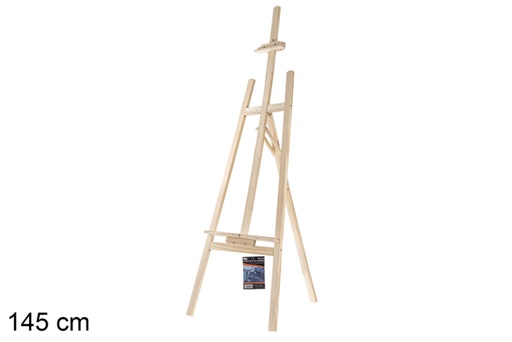 [104832] Cavalletto in legno per dipingere 145 cm