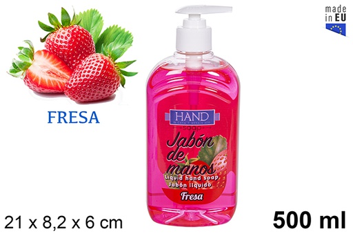 [107463] Jabon liquido de manos fresa 500ml