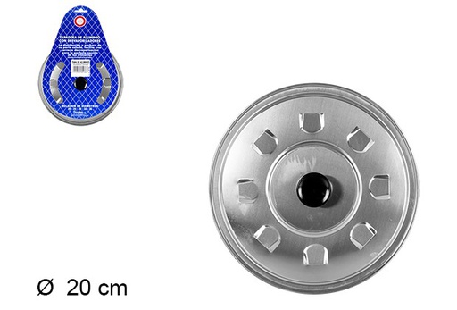 [203868] Aluminum lid with devaporizer 20 cm