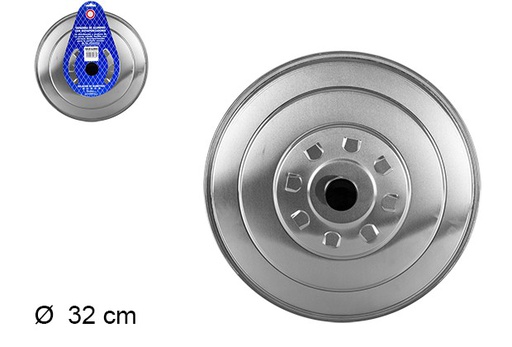 [203871] Tapa aluminio con desvaporizador 32 cm