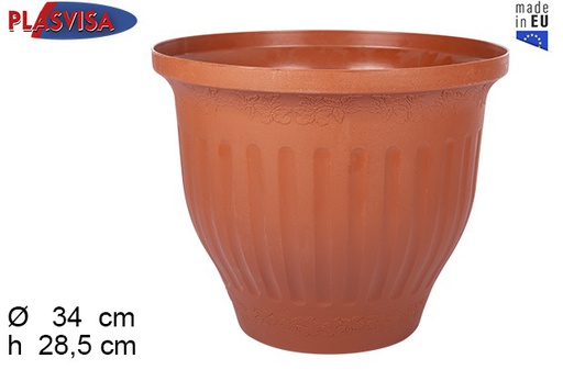 [102969] Large Reina plastic pot 35 cm