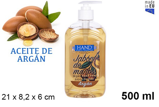 [108015] Jabón líquido de manos aceite de argán 500 ml.