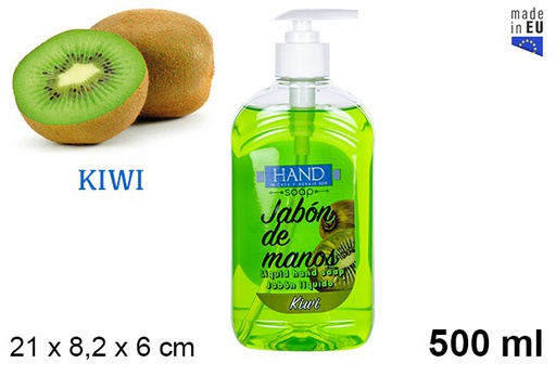 [108018] Jabon liquido de manos kiwi 500ml.