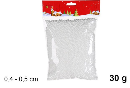 [107561] Neve artificial de Natal 30 gr. (0,4 - 0,5 cm)