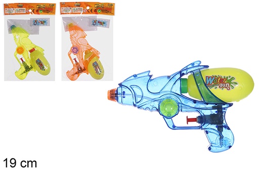 [108466] Pistola de agua colores surtidos 19 cm