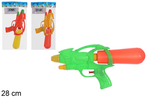 [108474] Pistola de agua colores surtidos 28 cm