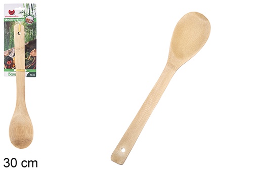 [107933] Cuillère en bambou 30 cm  