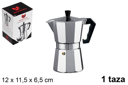 [108033] Cafetière en aluminium 1 tasse