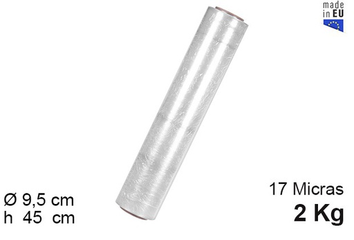 [108914] Film estirable transparente 23 micras ancho 450 2 kilos