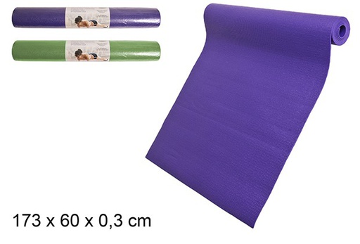 [104205] Esterilla de yoga colores surtidos 173x60 cm