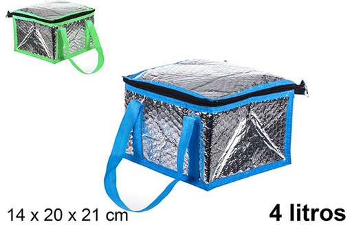 [108398] Aluminum cooler bag 4 l.