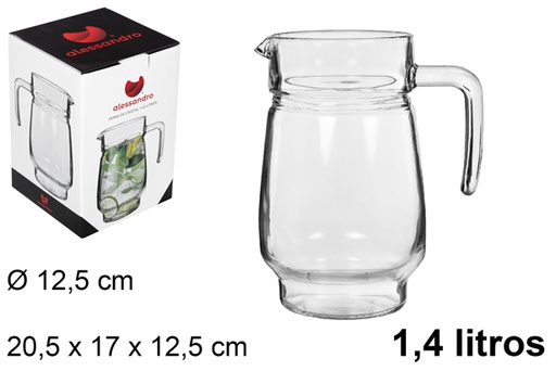 [108127] Jarra cristal 1,40 l.