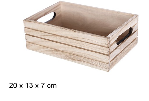 [108172] Vintage wooden box 20x13x7 cm