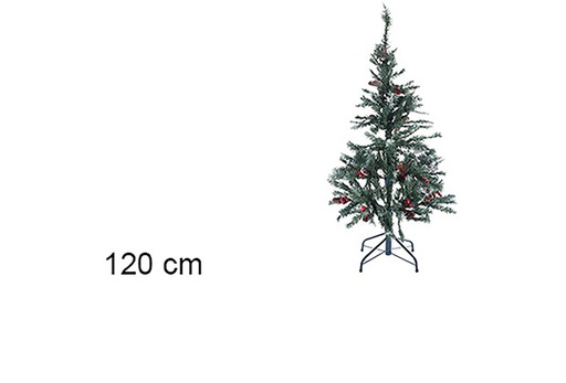 [109402] Árbol Navidad decorado 120 cm