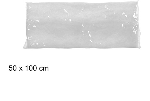 [109483] Neige artificielle en ouate blanche 50x100 cm