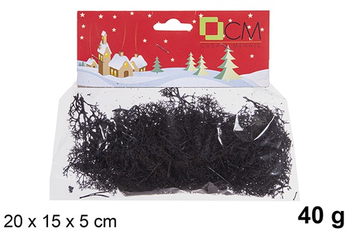 [109617] Black lichen moss bag 40 gr.