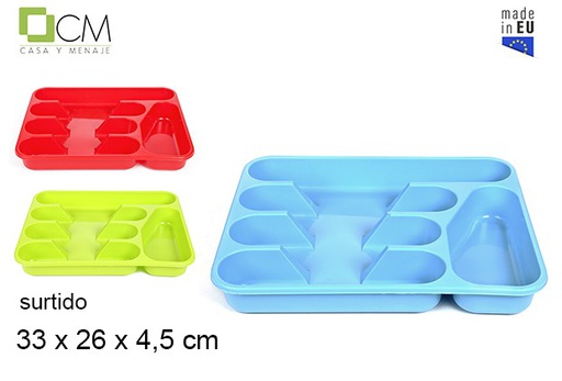 [103006] Porta-talheres de plástico em cores variadas