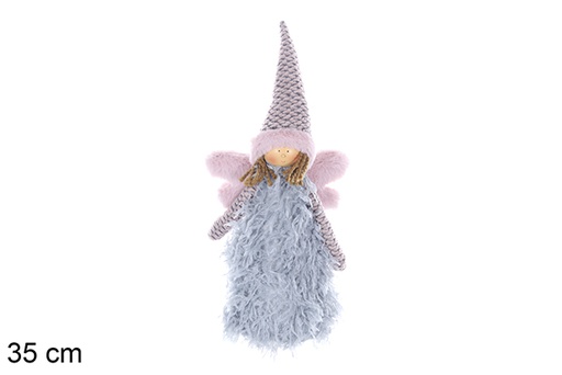 [109908] Anjo de peluche de Natal 35 cm