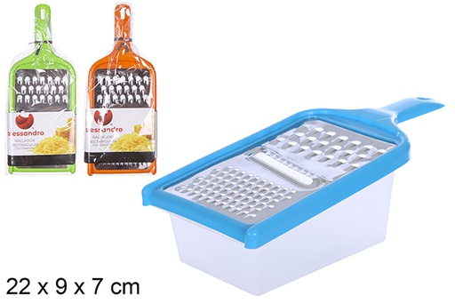 [108365] Rectangular grater with multifunction tank