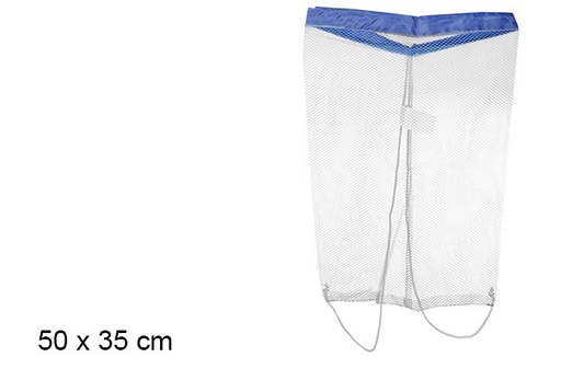 [107254] Borsa a rete con cordone 50x35 cm