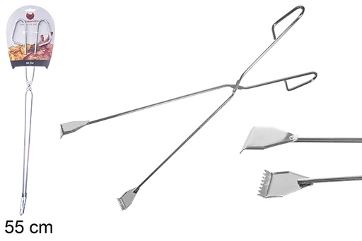 [108318] Pinzas de metal cocina 55 cm