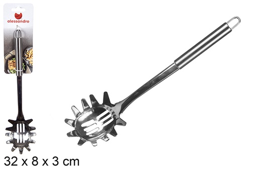 [108443] Steel spaghetti spoon