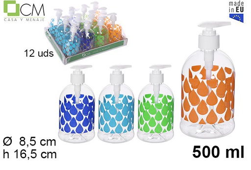 [109247] Flacon avec distributeur de gouttes de décoration en gel 500 ml