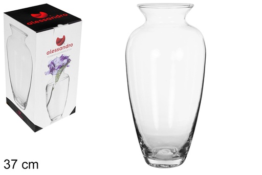 [109197] Vase en verre Cleopatra 37 cm