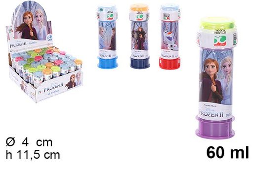 [204760] Tubo pompas jabón Frozen II 60 ml