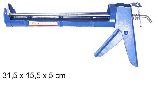 [108996] Pistola de silicone de metal padrão