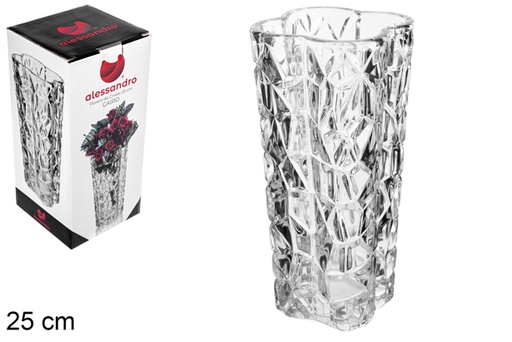[109015] Florero cristal Cairo 25 cm