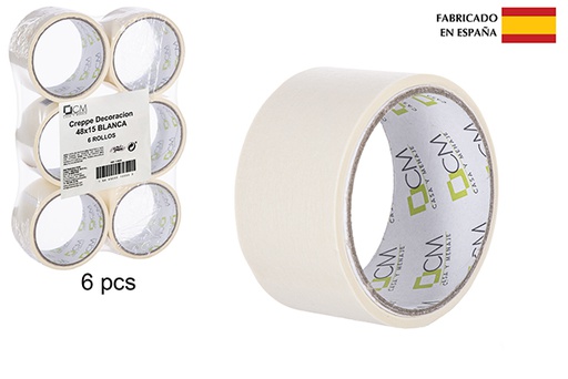 [110030] Cinta pintor blanca 4,8cmx15m