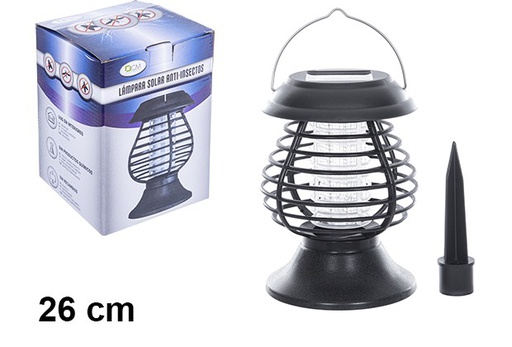 [110410] Lámpara solar anti-insectos 26 cm