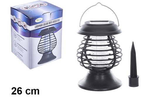 [110410] Lampe solaire anti-insectes 26 cm