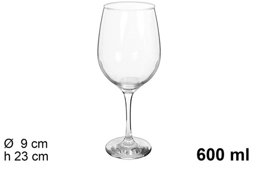 [204527] Barone glass water cup 600 ml