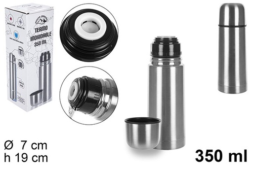 [108722] Stainless steel thermos 350 ml