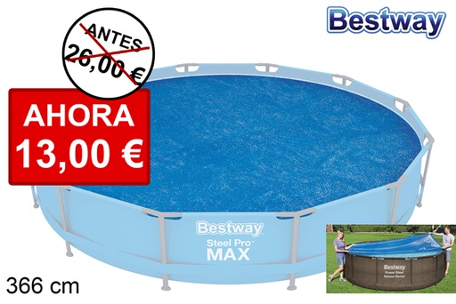 [204907] Cobertura solar para piscina Steel Pro 366 cm