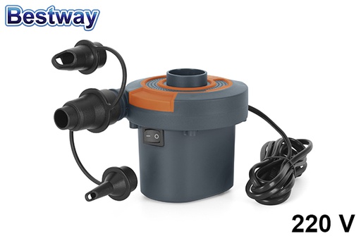 [204978] Electric inflator with adapters for different valves 220 V