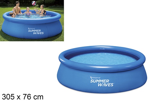 [205053] Piscine gonflable bleue 305x76 cm