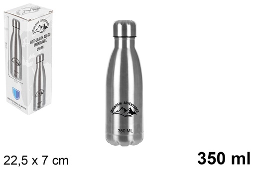 [108726] Bouteille thermos acier inoxidable 350 ml 