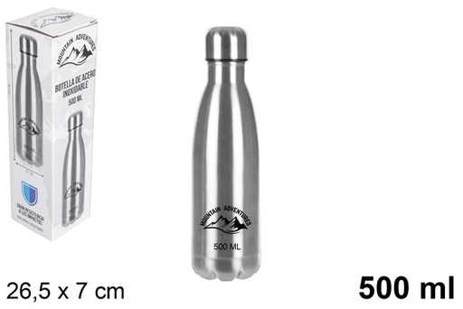 [108727] Botella termo acero inoxidable 500 ml