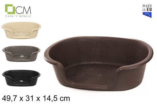 [103002] Plastic pet crib assorted colors 50x31 cm