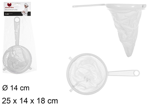 [110302] Filtre passoire 14 cm