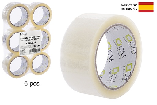 [110553] Professional clear tape 48x80 cm