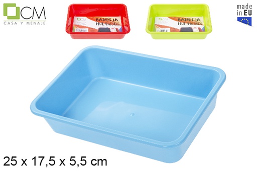 [102984] Plastic tray assorted colors nº2