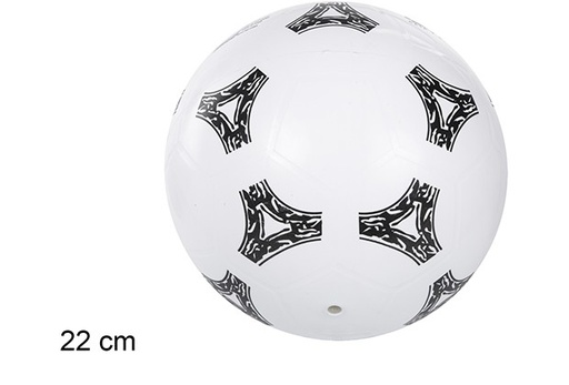 [110877] pallone decorato con triangoli 22cm