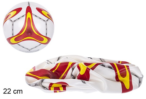 [110880] Pallone sgonfiato plastica Spagna 22 cm